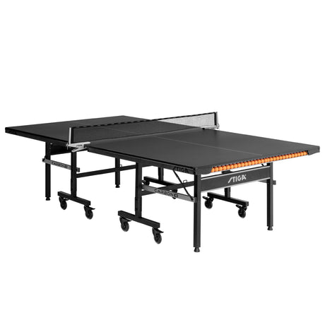 STIGA Carbon18 Table Tennis Table with Integrated Ball Storage Stiga