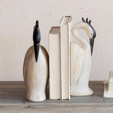 Creative Co-Op Resin Heron Bookends, Cream, Set of 2 Creative Co-Op