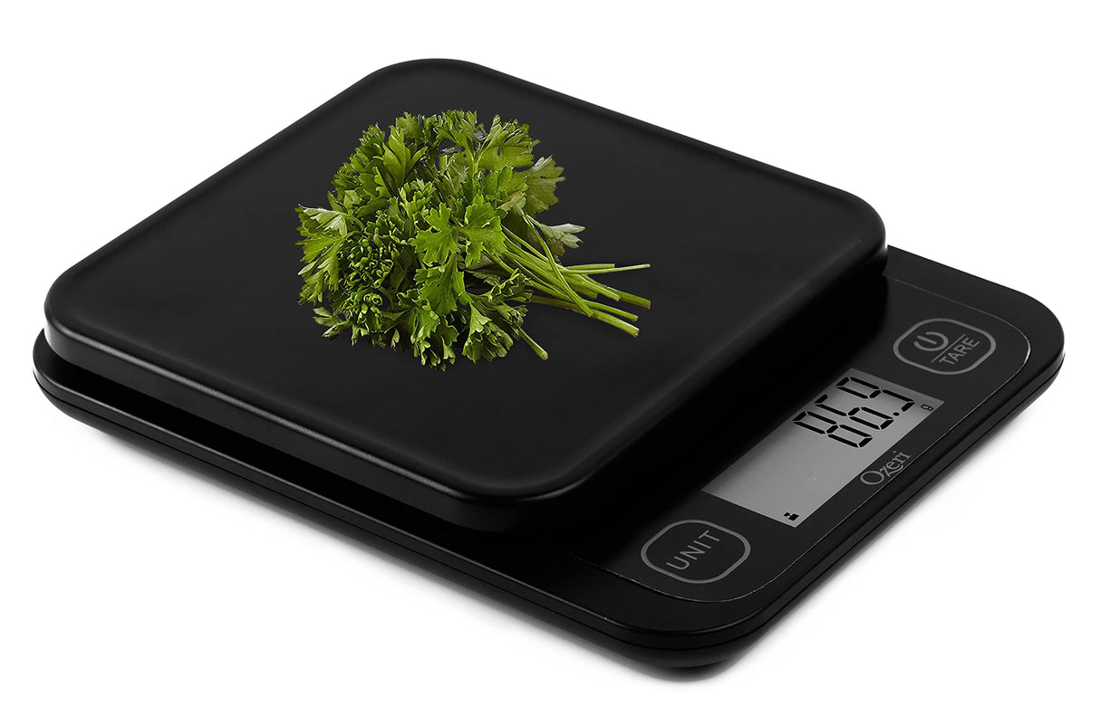 Ozeri Garden and Kitchen Scale II, with 0.1 g (0.005 oz) 420 Variable Graduation Technology Ozeri