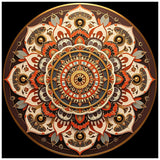 DIADAY 5D Diamond Painting Kit, Mandala Diamond Art Kits for Adults & Beginners, Full Drill Round Gems, DIY Dot Craft, Home Wall Decor Gift, 12x12 Inches DIADAY