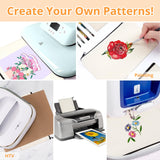 HTVRONT Blank Canvas Makeup Bags 20 Pack, Sublimation Blanks Cosmetic Bags, DIY Heat Transfer Canvas Pen Case Pencil Bags, Beige Multi-Purpose Travel Toiletry Zipper Bags (20pcs 8.3 × 5 Inch) HTVRONT