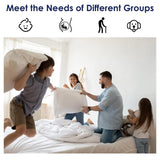 Schow Life 6 Inch Twin Mattress,Cooling Gel Memory Foam Mattress for Kids,Mattress in a Box,Breathable Cover Gel-Infusion for Cooler Sleep,Healthy and Safe,39" X 75" X6" (White&Navy, Twin) Schow Life