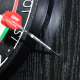 ONE80 Knock-down Dartboard Backboard for A Large Area of Wall Protection Free Combination for Various Set-up Options Wooden Backboard with Black Veins Mounting Kits and Instructions Included Dartboard ONE80