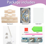 JISHSHAY Diamond Art Serving Tray Diamond Painting Food Tray Gem Art Serving Platter Gem Painting Mosaic Kits for Adults DIY Kits for Adults Table Decor, with Handle 20×30cm/7.87×11.81in, Jesus JISHSHAY