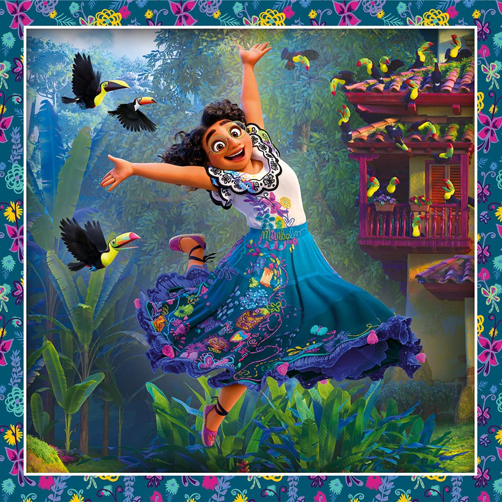Trefl 34866 - Encanto - Set of 3 Jigsaw Puzzles for Kids (20,36,50 Pieces) Trefl
