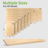 Butcher Block Countertop Solid Wood Table Top Birch Countertop Cutting Board for DIY Wood Desk Top Washer Dryer Counter Top Butcher Block Work Bench Top for Office Desk，Unfinished Tops 24 x 25x 1.5 in RKVPCNE