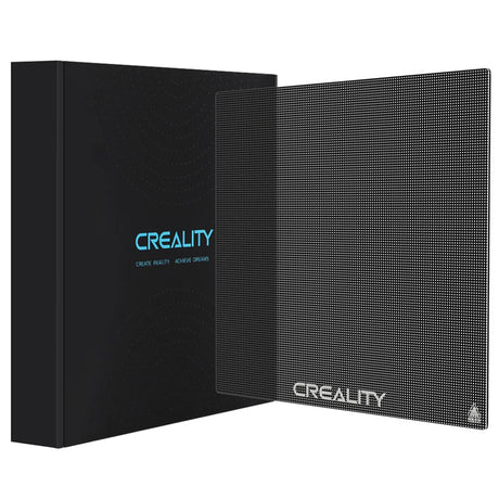 Creality Official Ender 3 Glass Bed 3D Printer Platform, 235x235MM Tempered Glass Plate Build Surface for Ender 3 PRO/Ender 5 PRO/Ender 3 S1/Ender 3 Neo/Ender 3 V2 Neo, Good Adhesion Remove Easily Creality