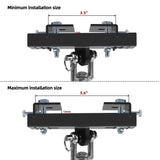 Punching Bag Hanger,Beam Clamp Heavy Bag Mount,Heavy Duty Holder for Boxing,Heavy Bag hangerStainless Steel Swivel Chain with Carabiner (3.5 to 5.5") Foozet