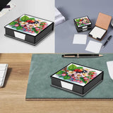 Ladybug Diamond Painting Note Box Diamond Art Painting Wooden Post Note Dispenser Memo Paper Storage Box Diamond Art by Numbers Mosaic Kits (ladybug) Generic