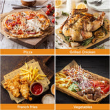 Air Fryer Disposable Parchment Paper Liners: 150pcs Airfryer Liners 9x11 Inch Perforated Rectangular Paper Sheets Basket Liner Accessories For Toaster Oven Xl Air Fryer dcosok