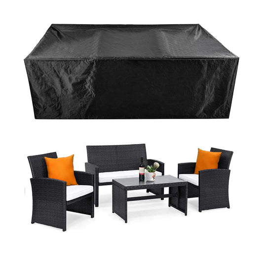 CKCLUU Patio Furniture Set Cover Outdoor Sectional Sofa Set Covers Outdoor Table and Chair Set Covers Water Resistant 78 Inch L x 62 Inch W x 30 Inch H - WoodArtSupply