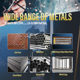 Welding Machine, 110V Plug, 200Amp Power,Beginner Welder With Display LCD Use Welding Rod Equipment Tools Accessorie S7