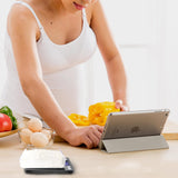 Fuzion Digital Gram Scale with 2 Trays, 500g/ 0.01g Small Jewelry Scale, 6 Units Gram Scales Digital Weight Gram and Oz, Tare Function, Digital Herb Scale for Food, Mini Reptile Fuzion