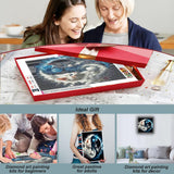 hill froeistung Cat Diamond Art Painting Kits for Adults, Taichi Cat Diamond Art for Beginners, 5D DIY Full Drill Round Gem Art Craft Home Wall Decor Gift 12x12 inch hill froeistung