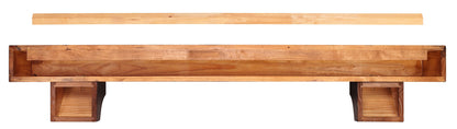 Pearl Mantels 412-72-70 Shenandoah Pine Wall Shelf, 72-Inch, Rustic Cherry