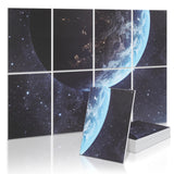 Art Acoustic Panels, Self-adhesive Decorative Sound Absorbing Wall Art, 48 X 32 Inches Soundproof Wall Panels, Noise Reducing for Recording Studio, Home 6 Pack, Planet Sonic Acoustics