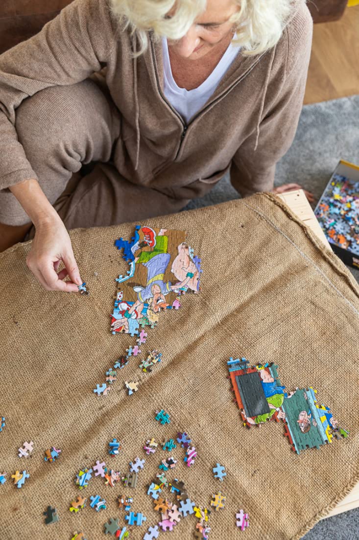 Jumbo, Wasgij, Retro Destiny 4 - The Wasgij Games!, Unique Jigsaw Puzzles for Adults, 1,000 Piece Jumbo