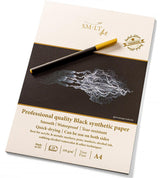 SM-LT Beaux-Arts Yupo Pad A4 10 Sheets 155 GSM Black SM.LT