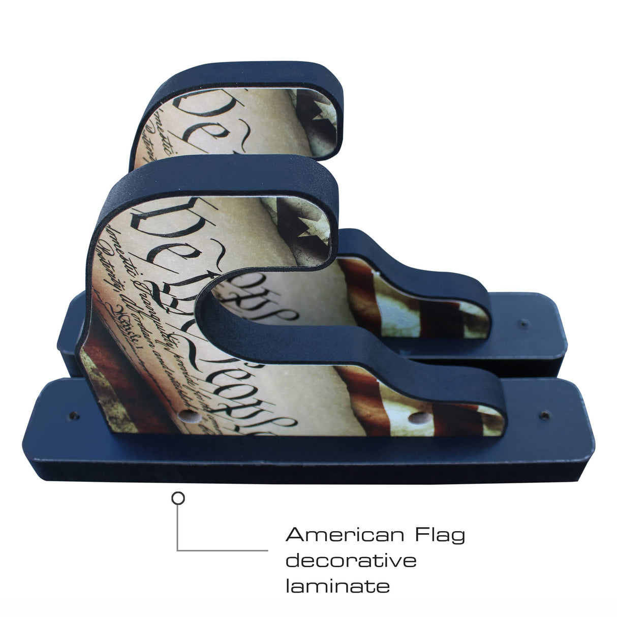 Rush Creek Creations - Single Gun Rack, Rifle, Shotgun & Gun Wall Mount, Indoor Gun Rack Holder for Hunting and Shooting, Gun Rack for Wall, Gun Hooks Wall Display Rack, Gun Hanger Storage & Organizer Rush Creek Creations