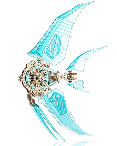 YUEZUDPO 3D Metal Puzzles for Adults, Metal 3D Puzzle DIY Colorful 3D Metal Puzzle 529 Pieces Mechanical Building Kit,3D Metal Model Kits to Build for Birthday Christmas