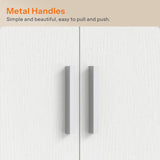 HOOBRO Bathroom Wall Cabinet, Medicine Cabinet, 15 x 7.1 x 16.1Inches, Adjustable Shelf, Over The Toilet Wall Storage Cabinet, for Bathroom, Bedroom, White HOOBRO