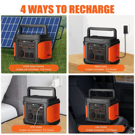 PGYOB 400W Portable Power Station, 296Wh Outdoor Solar Generator Backup Ternary Battery Pure Sine Wave Power Pack with AC/DC Outlet, PD 65W USB-C Outlet for Home, Camping, RV, Blackout, CPAP PGYOB