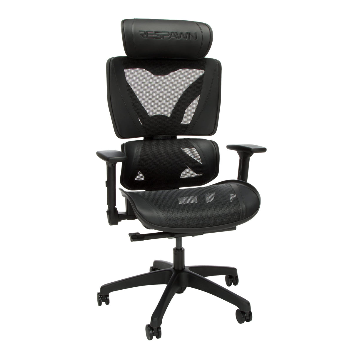 RESPAWN SPECTER Ergonomic Mesh Office Chair - High Back Computer Chair, Gaming Chair, Desk Chair with Adjustable Lumbar Support/Armrests/Headrest, Gaming Chairs Seat Slide & Tilt Recline - Black RESPAWN