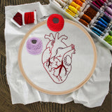 Wakauto 16 Roll Embroidery Thread Floss Set Wool Cotton Cross Stitch Threads Polyester Embroidery Machine Thread Kit Sewing Thread Craft Making for Bracelet String Wakauto