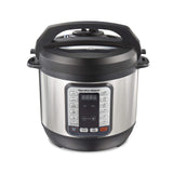 Hamilton Beach 12-in-1 Electric Pressure Cooker with True Slow Cook Technology, Sautés, Browns, Steams, Rice Function, Egg and More, 8 Quart Capacity, Stainless Steel (34508) Hamilton Beach