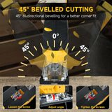 Cordless Jig Saw for DeWalt 20V Battery, 0°-45° Bevel Cuts, Brushless Jigsaw Tool, 3-Position Orbital for Wood/Metal/PVC Cutting LouSdZoke