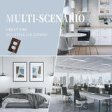 VGHOKO Outlet Covers Rustic Farmhouse Brown Wood Barn Door Decorative 1 Gang Duplex Light Switch Cover Plate Receptacle Wall Plate Electrical Switch Plate Covers for Bathroom Decor VGHOKO