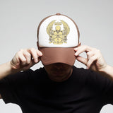 Ankmogela 10 Pack of Blank Trucker Hat Mesh Cap Men and Women Baseball Cap DIY Graffiti Hot Stamping Duck Tongue Cap Pink White Ankmogela