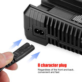 Powilling 20V MAX Battery Charger CMCB104 Compatible with Craftsman V20 Lithium Battery CMCB204 CMCB202 CMCB201 CMCB209 CMCB205 CMCB100 CMCB102 CMCB101 (Only for V12/V20 Series) Powilling