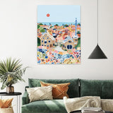 9 Packs Paint by Number for Adults, Scenery DIY Acrylic Oil Painting Paint by Numbers Kits on Canvas, Adults Paint by Numbers Kits Drawing Paintwork for Home Decor Gift Cityscape 12x16in KICHANG