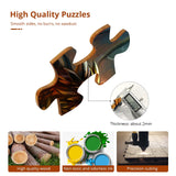 Puzzles for Adults 1000 Piece Jigsaw Puzzles Fire Dragon and Electric Dragon Fight Puzzle Game for Indoor Activity Family Game Toy Gifts (27.5"x 19.7") najiaxiaowu