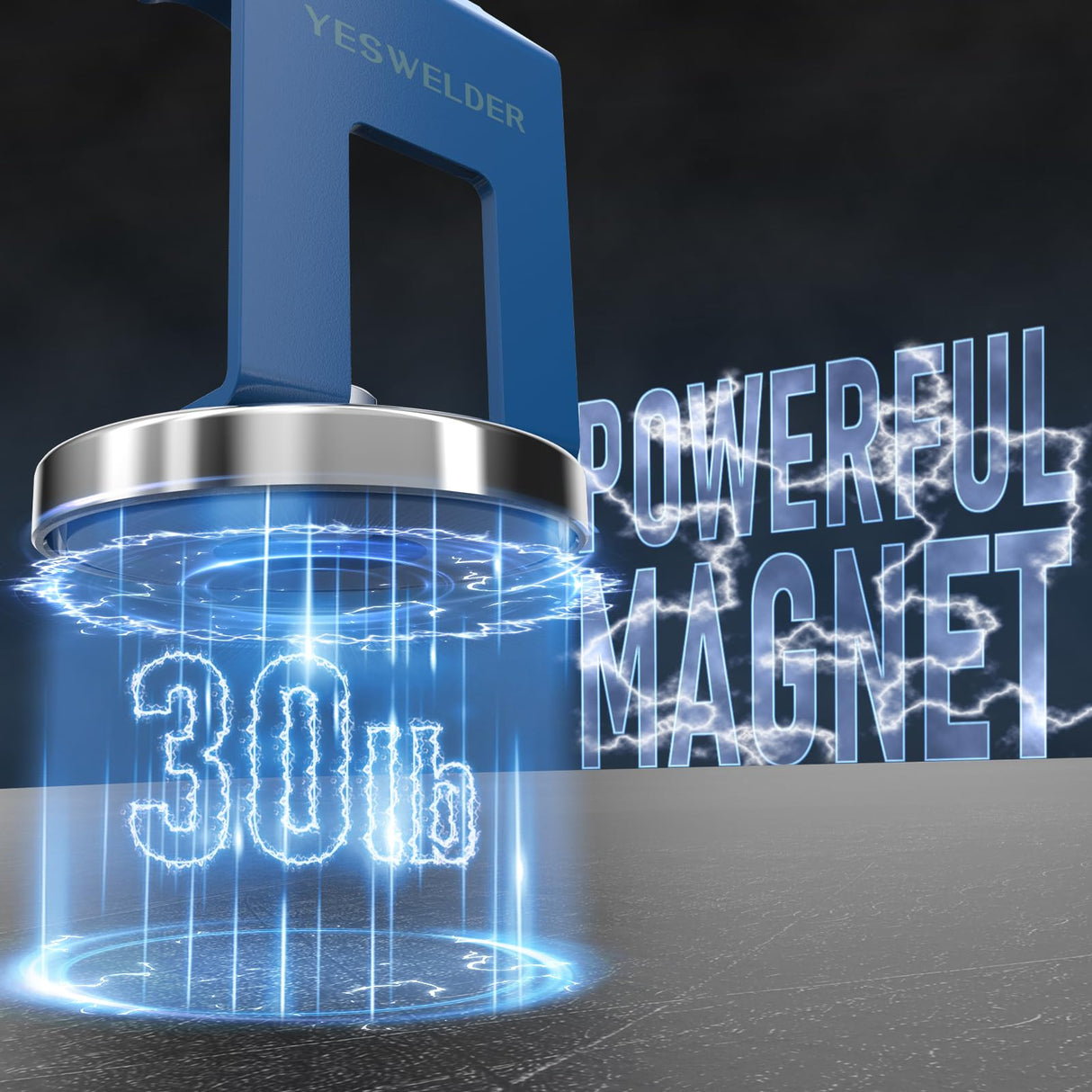 YESWELDER Magnetic MIG Welding Torch Holder Support Welder Stand for MIG Torch Welding Gun Holder with Strong Magnet Base YESWELDER