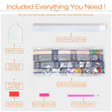 Sanjee Inspirational Diamond Painting Kits for Adults, 5D Diamond Art Kits for Beginner, DIY Round Full Drill Diamond Dots Paintings Diamond Painting for Home Wall Decoration Gift, 12x12inch Sanjee