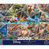 Ceaco - Thomas Kinkade - Disney Collage - 2000 Piece Jigsaw Puzzle Ceaco