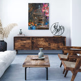 ARTEZA Stretched Canvas, 18 x 24 Inches, Pack of 4, Blank White Large Canvas for Painting for Acrylic, Oil and Gouache Paints ARTEZA