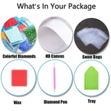 Shouruihua Diamond Art Kit Mountain Scene, Diamond Painting Kits for Adults Cabin Mountains Water, DIY Full Round Drill Diamond Dots with Forest Landscape Gem Arts for Home Wall Decor 16x12 inch Shouruihua