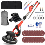 Drywall Sander, 850W Electric Drywall Sander with Vacuum Dust Collection, 7.2A Floor and Popcorn Ceiling Removal Tool, 6 Variable Speed 900-1800RPM, 16 Sanding Discs,Pure-Copper Motor, IP20 Waterproof SFESGRER