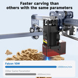 Creality Laser Engraver, 10W Laser Cutter Engraving Machine for Personalized Gifts,72W High Accuracy DIY Laser Engraving Machine,CNC Machine and Laser Engraver for Wood and Metal,Paper,Acrylic,Glass Creality