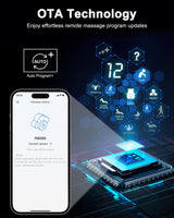 EASPEARL R8089 Pro 4D Massage Chair,SL-Track Zero Gravity Massage with Heat,OTA System,Electric Footrest,Airbags,Bluetooth,APP Control,Shiatsu Massage Chairs Full Body and Recliner with Stretch EASPEARL