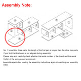 Recaceik Cube Bookshelf 2 Shelf Bookcase L-Shaped TV Console Stand Modern Entertainment Center with Open Storage Shelves for CDs/Movies/Books for Living Room, Bedroom, Home Office Recaceik