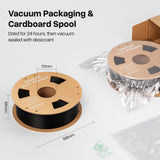 DEEPLEE PLA+ 1.75mm 3D Printer Filament, PLA Plus with Dimensional Accuracy +/- 0.02mm, Higher Strength and Toughness, Neatly Wound, No Clogging, Fits for Most FDM 3D Printers, 1KG Black Deeplee