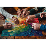 Impossible Puzzle for Adults 1000 Pieces, Rainbow Art Painting Difficult Puzzle, Colorful Gradient Jigsaw Puzzle, Hard Challenge Puzzle for Adults PICKFORU