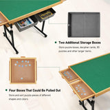 ALL4JIG 1500 Piece Adjustable Jigsaw Puzzle board for Adults, 35.4"x26.4" Multi-Functional Puzzle Board with 4+2 Drawers & Protective Cover, 45-Degree Any-Angle Tilt for Work, Exercise & Leisure ALL4JIG