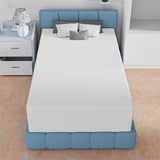 14 Inch Twin Mattress, Gel Memory Foam Twin Size Mattress, Pressure Relieving, Cooling Gel Foam, Twin Mattress in a Box, Certipur-Us Certified, Bed-in-a-Box, Twin, 75"L x 39"W x 14"Th, White NChanmar