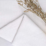 ZXIIXZ White Linen Needlework Fabric, (59In x 19In) Large Size Linen Fabric Cloth Linen Fabric for Making Garment Craft Upholstery Flower Pot Decoration ZXIIXZ