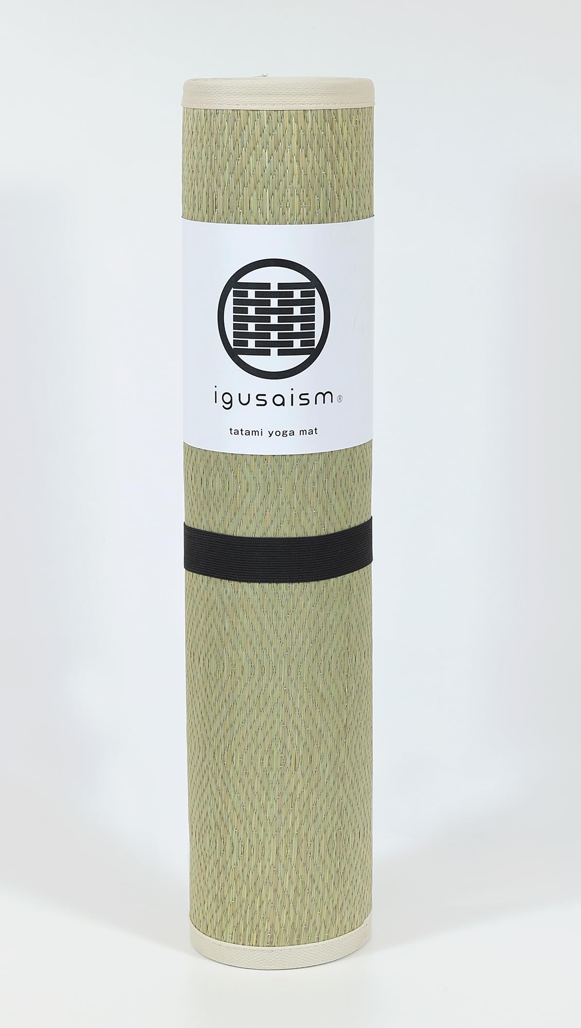 Igusa Yoga/Pilates Mat made in Japan, Organic Japanese Quality Tatami Mat, Exercise Mat, Tatami Rug, Non-slip Deodorant Workout Mat (Natural) 大島屋